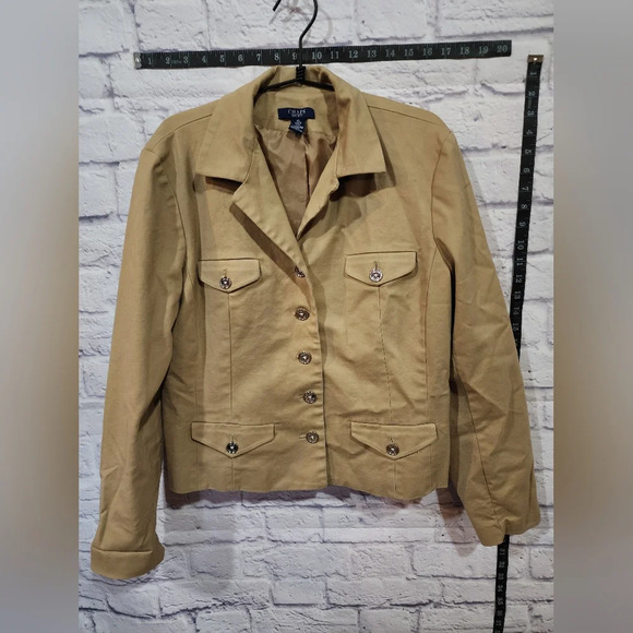Chaps tans timeless and stylish jacket Size XL - Picture 2 of 9